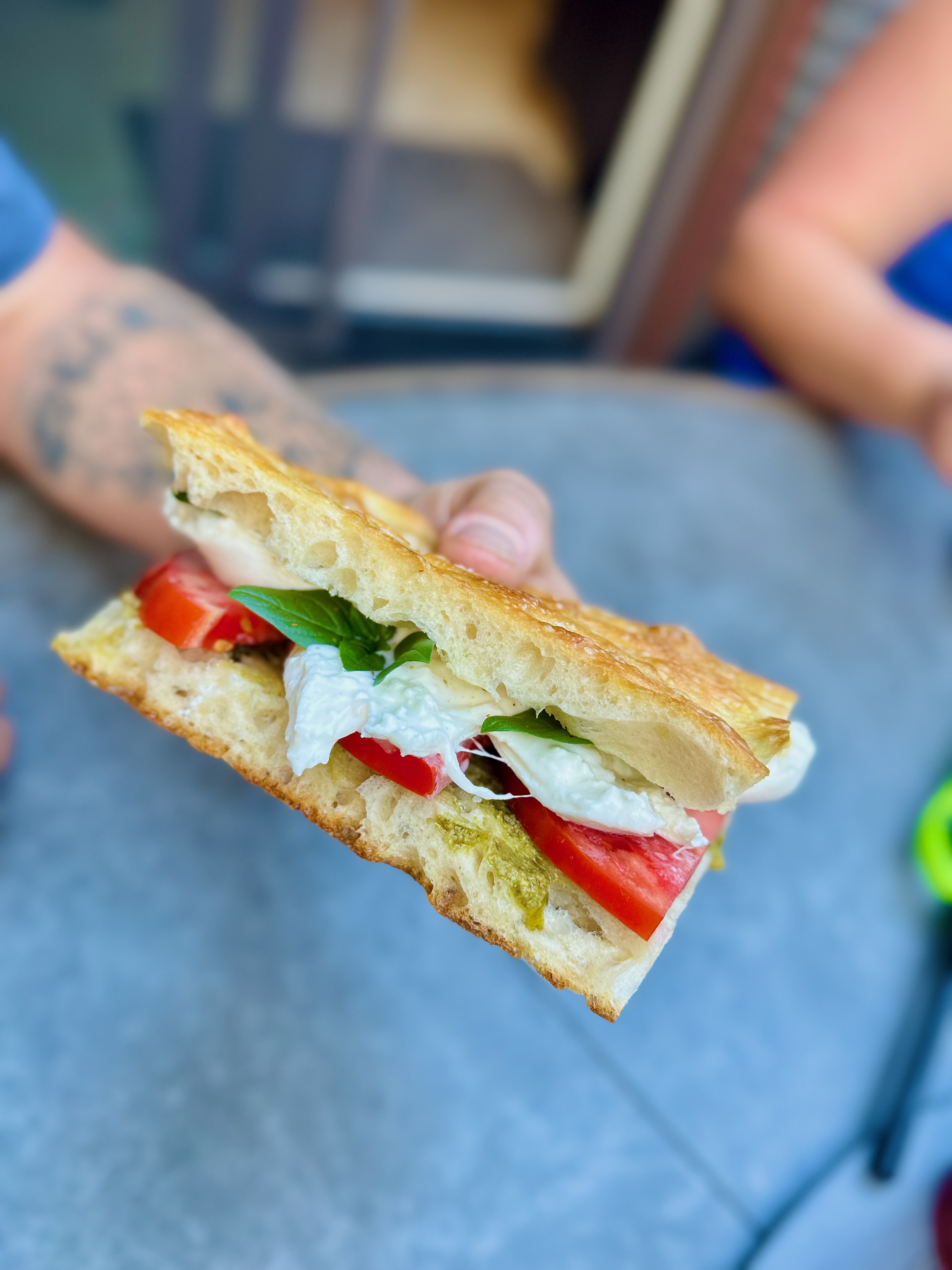 Caprese Focaccia Sandwich